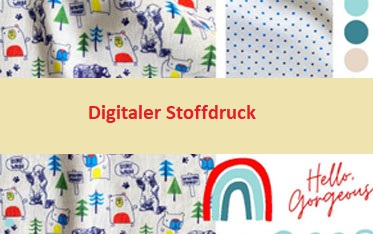 Digitaler Stoffdruck
